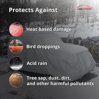 Car Covers Weatherproof Max Car Cover & Warranty Compatible - Image 3