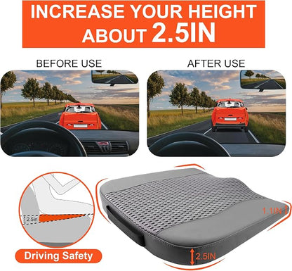 Car Seat Cushion, Comfort Memory Foam Car Cushions - Image 3