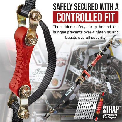 Ratchet Strap, 7’ x 1.5" Shock Absorbing Heavy Duty Tie downs - Image 7