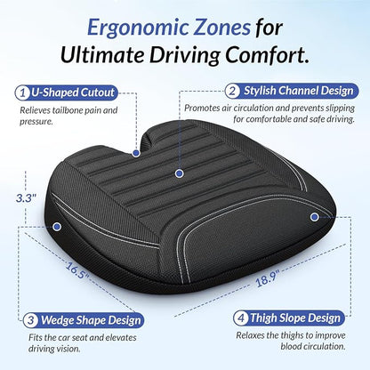 ZIKEE All-Season Car Seat Cushion - Image 3