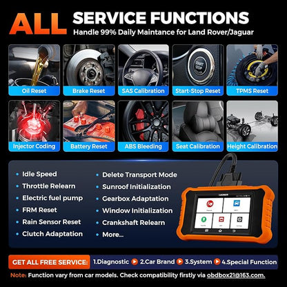 LAUNCH Creader Elite V2.0 for Land Rover Jaguar OBD2 Scanner, Bi-Directional - Image 3