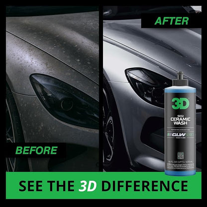 3D SiO2 Ceramic Wash & Wax Soap GLW Series – pH Neutral Car Shampoo - Image 2