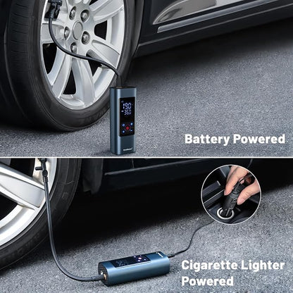 Tire Inflator Portable Air Compressor: Cordless Air Pump - Image 4