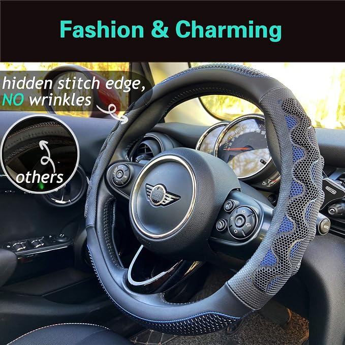 PINCTROT Small Size Steering Wheel Cover Great Grip - Image 2
