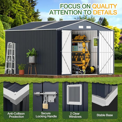 Outdoor Storage Shed 10X12FT - Image 6