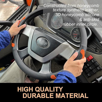 PINCTROT XL Size 17.5-18 Inch Comfy Grip Steering Wheel Cover - Image 3