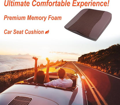 Car Seat Cushion, Comfort Memory Foam Car Cushions - Image 2