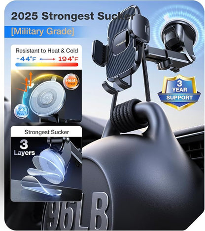 TORRAS 2025【Strongest Suction & Military-Grade】 Phone Holders - Image 3
