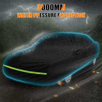 Car Cover Compatible with 1992-2012 Ford Crow Victoria, Custom Fit 300D Oxford - Image 6