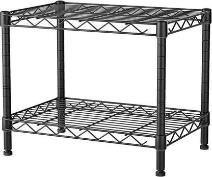 SINGAYE 2 Small Wire Shelves Kitchen Pantry Close Home Organizers and Storage by SINGAYE