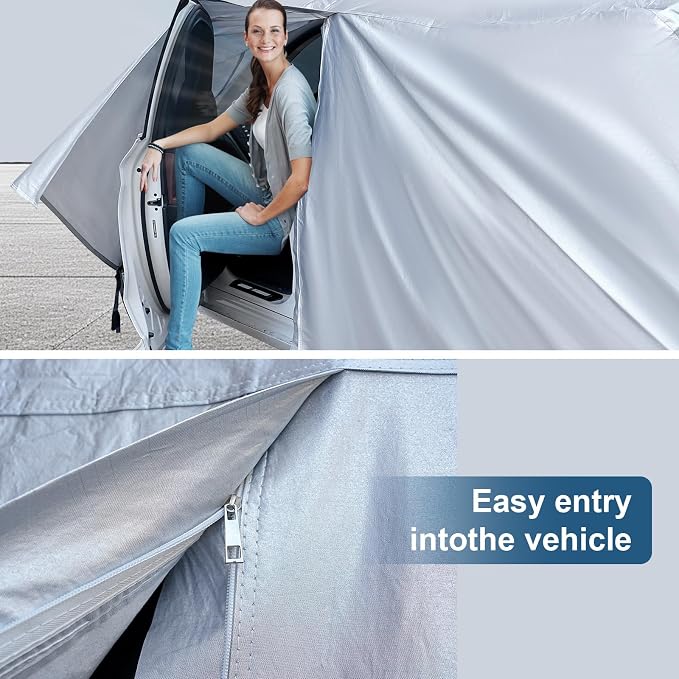 AUQDD 6-Layers Premium Truck Car Cover Waterproof All Weather Weatherproof UV - Image 5