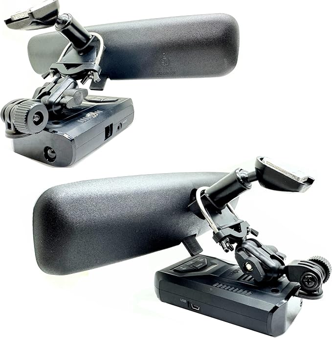 U-Bolt Radar-Detector Rearview Mirror Stem Mount - Image 3
