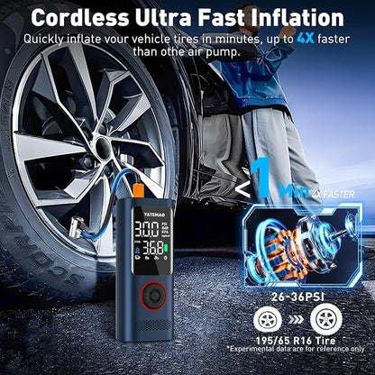 Tire Inflator Portable Air Compressor - Image 2