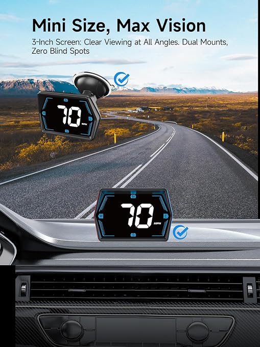 Moman Car HUD Digital Speedometer - Image 2