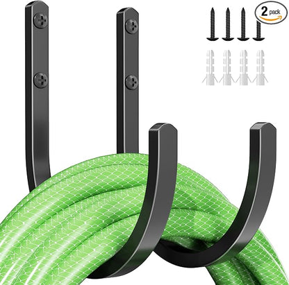 Garden Hose Holder Wall Mount by Unknown
