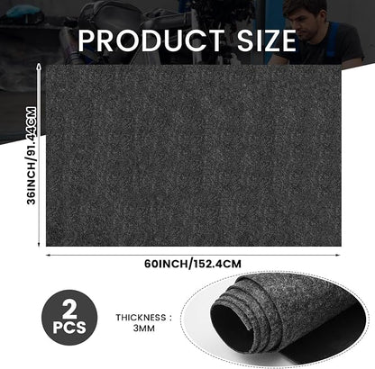 2 Pcs 36 x 60 Inch Oil Spill Mat - Image 2