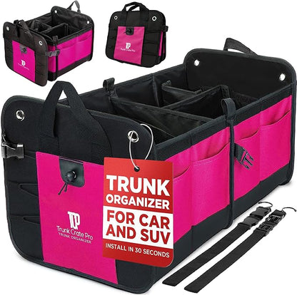 TRUNKCRATEPRO Pink Car Accessories by TRUNKCRATEPRO