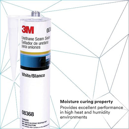 3M Urethane Seam Sealer, High Solids, Permanently Flexible, 310mL/10.5 fl oz - Image 3