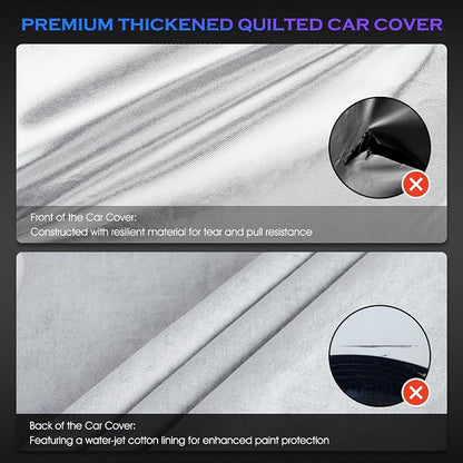 Car Cover Custom Fit for Honda CRV 1997-2025, Toyota RAV4 1996-2025, 6 Layers - Image 2