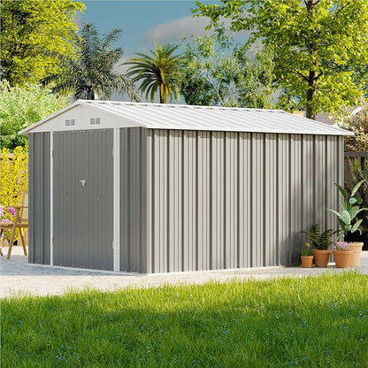 Patiowell 8x10 FT Outdoor Storage Shed - Image 5