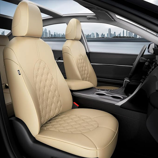for Toyota Camry Seat Covers XLE XSE V6 2018 2019 2020 2021 2022 2023 2024 by FEINEPRO