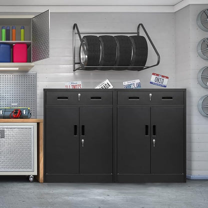 Metal Storage Cabinet, Locking Cabinet - Image 6