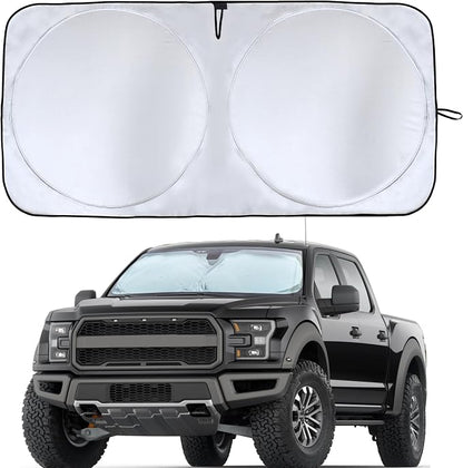 EcoNour Truck Windshield Sun Shade & Sun Block | Sun Shade by EcoNour
