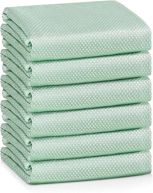 Nanoscale Cleaning Cloth, Easy Clean Fish Scale Microfiber Glass Cleaning by VPMURUGA