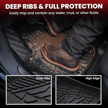 LASFIT Floor Mats 2014-2018 for Chevrolet Chevy Silverado/GMC Sierra 1500 Only - Image 5
