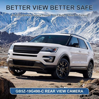 Rear View Backup Camera Fit for Ford Explorer 2016-2018, Reversing Parking - Image 7