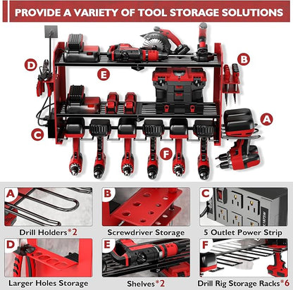 Power Tool Organizer Wall Mount - Image 3
