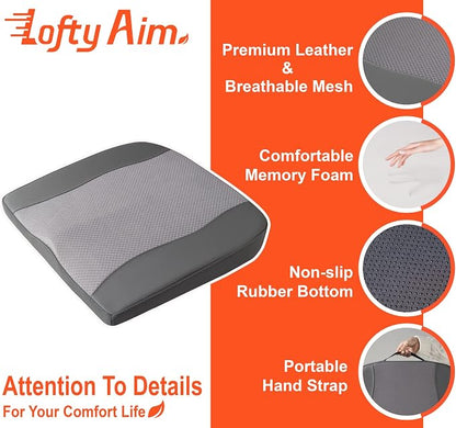 Car Seat Cushion, Comfort Memory Foam Car Cushions - Image 6