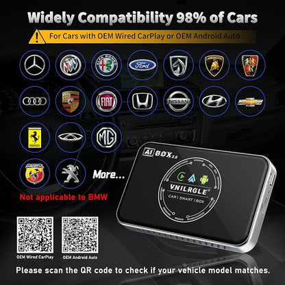 4-in-1 Wireless CarPlay Adapter & Android Auto Wireless Adapter, Stream Netflix - Image 5