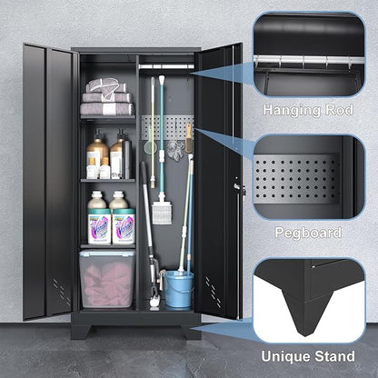 Metal Storage Cabinet, Utility Cabinet - Image 5
