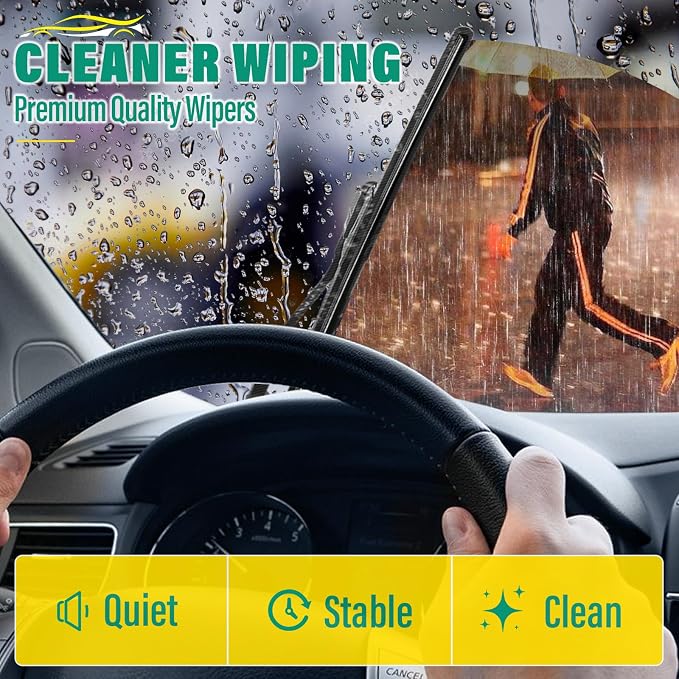 21" 21" 10" Windshield Wiper Blades Replacement - Image 8