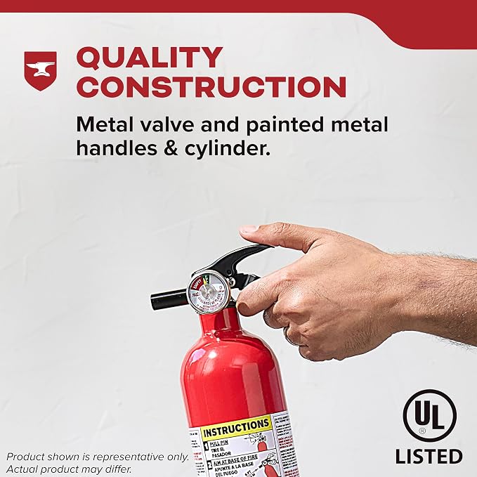 Kidde Basic Fire Extinguisher for Home, Residential, Single-Use - Image 4