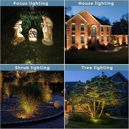 Gardencoin Solid Brass Outdoor Landscape Spotlight, 12V Low Voltage LED Spot - Image 7