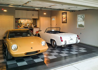Big Floors RaceDeck CircleTrac, Interlocking Non-Slip Garage Flooring Tile - Image 3