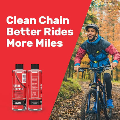 Professional Bike Chain Stripper + Degreaser - 16oz Chain Cleaner & Wax Prep - Image 5