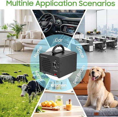 Ozone Generator Machine 60, High Capacity Ozone Odor Eliminator Removal Air - Image 3