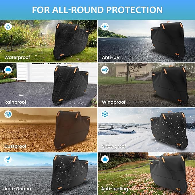 Moped Cover Waterproof Outdoor, Motorbike Scooter Covers - Image 6