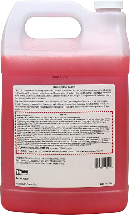 Malco CW-37 Premium Car Wash Concentrate - Image 2