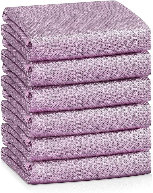 Easy Clean Fish Scale Nanoscale Cleaning Cloth, Streak Free Microfiber Glass by VPMURUGA