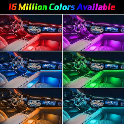 Car LED Lights Interior Light, 10 in 1 Car Ambient Lighting Kits - Image 3
