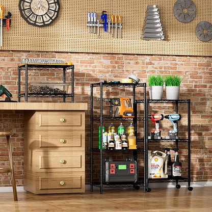 SINGAYE 2 Small Wire Shelves Kitchen Pantry Close Home Organizers and Storage - Image 6