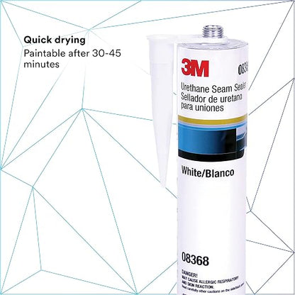3M Urethane Seam Sealer, High Solids, Permanently Flexible, 310mL/10.5 fl oz - Image 5