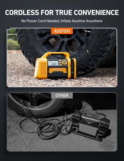 AstroAI TC3 Air Compressor Portable Tire Inflator Offroad Air Compressor - Image 8