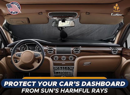 EcoNour Windshield Sun Shade| 300T Sun Shade - Image 2