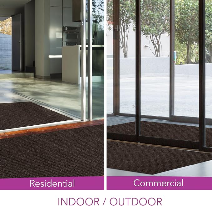 iCustomRug Spartan Weather Warrior Indoor/Outdoor Utility Ribbed Carpet Runner - Image 5