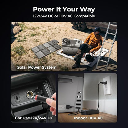 BougeRV 12 Volt Refrigerator 12V Car Fridge 30 Quart Portable Freezer - Image 7
